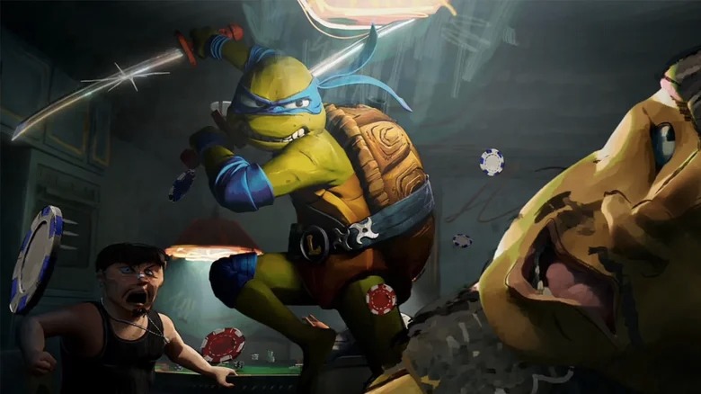 One Of TMNT: Mutant Mayhem's Best Easter Eggs Was A Last Minute Addition  