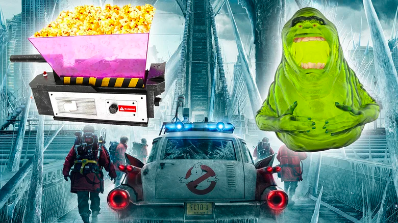 Cool Stuff: Slimer And Ghost Trap Popcorn Buckets Emerge For Ghostbusters: Frozen Empire 