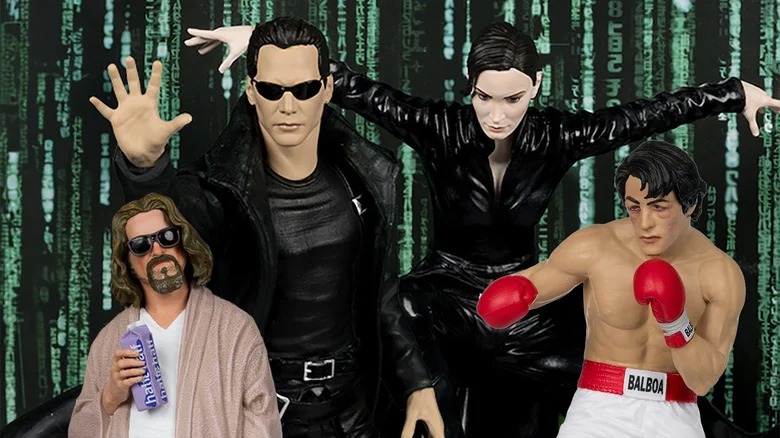 Cool Stuff: McFarlane Toys' New Movie Maniacs Include The Matrix, Rocky, And The Big Lebowski 